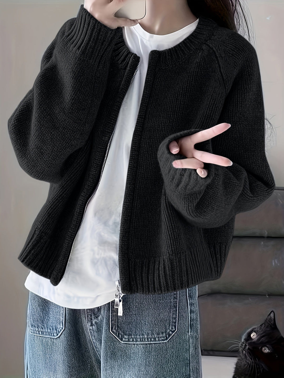 SOLÈNE™ | Cardigan Confortable et Multifonctionnel