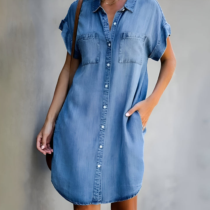 Diane™ | Robe Décontractée à Boutons