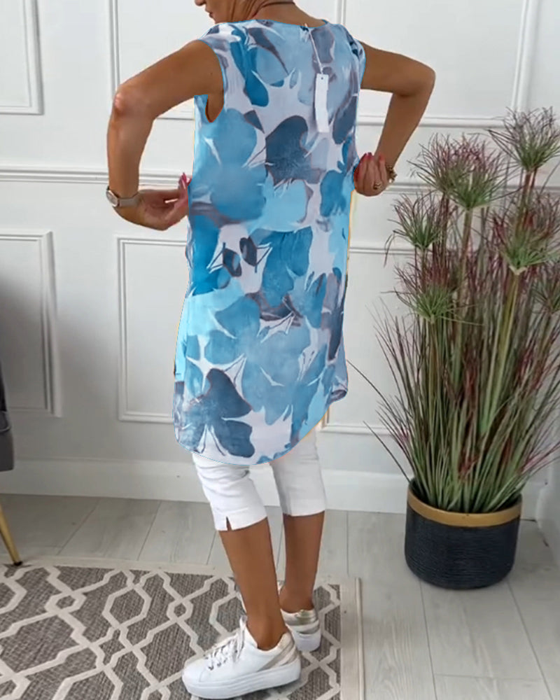 Manon™ | Robe Décontractée à Imprimé Floral Éclatant