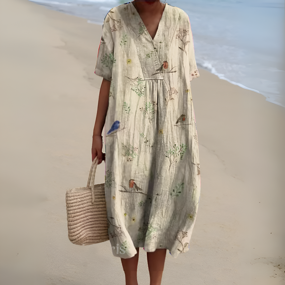 Nicole™ | Robe d'Été Florale