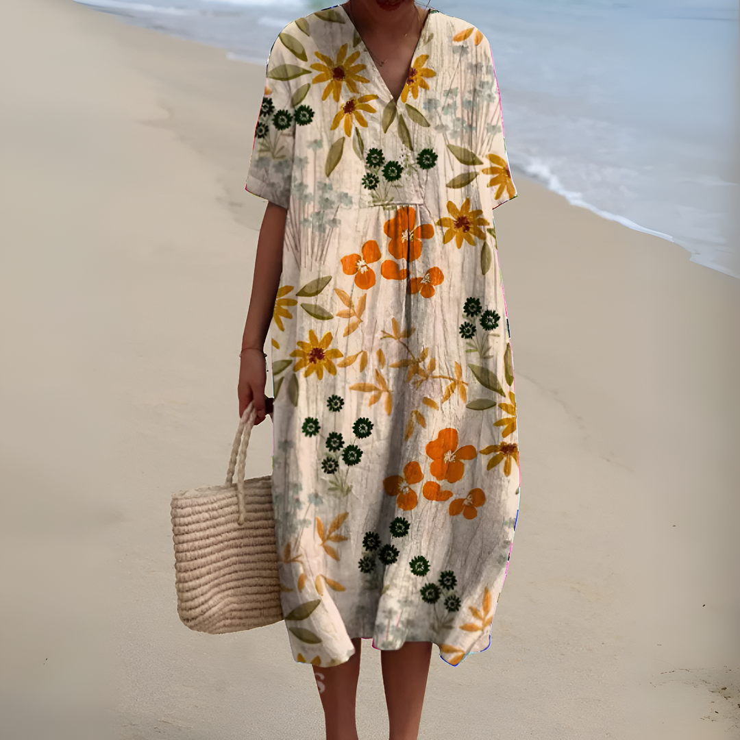 Nicole™ | Robe d'Été Florale