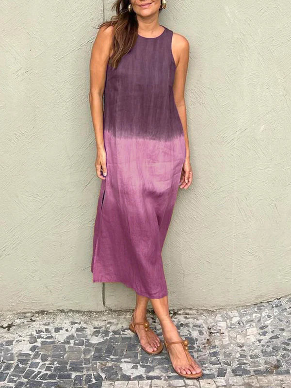 Aurelia™ | Élégante Robe à Motif Naturel
