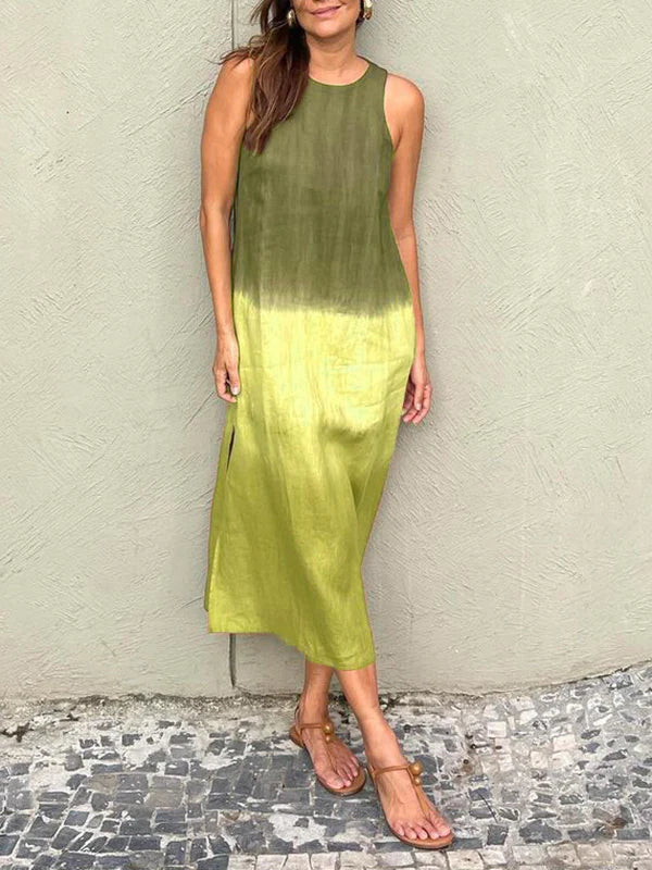 Aurelia™ | Élégante Robe à Motif Naturel