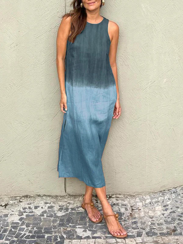 Aurelia™ | Élégante Robe à Motif Naturel