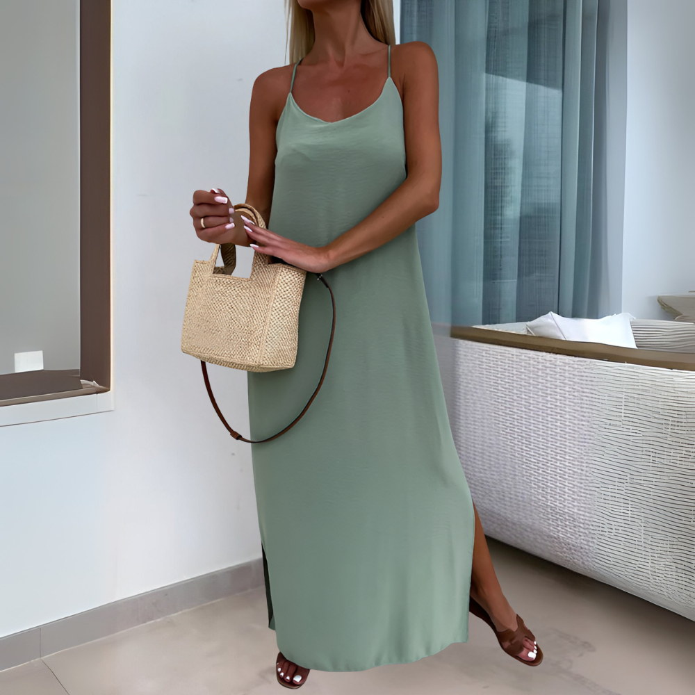 Frederique™ | Robe Maxi d'Été Élégante