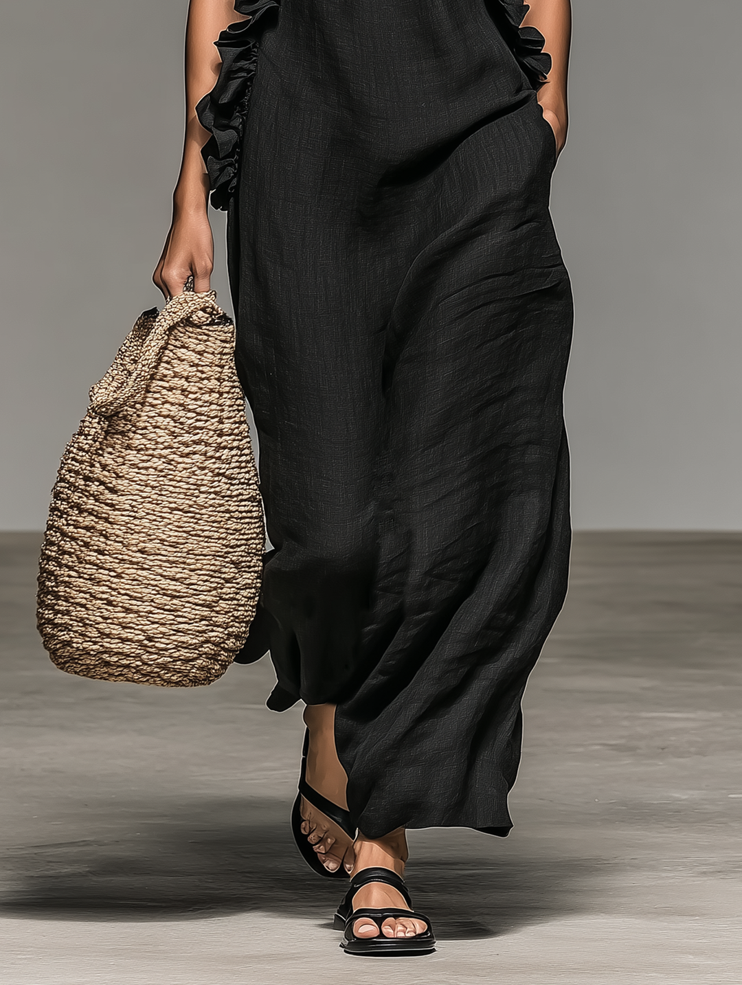 Robe longue Gladys™ avec poches
