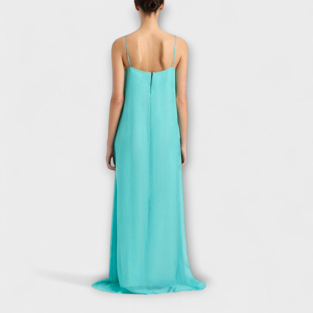 Madison - Robe Maxi Élégante avec Bretelles
