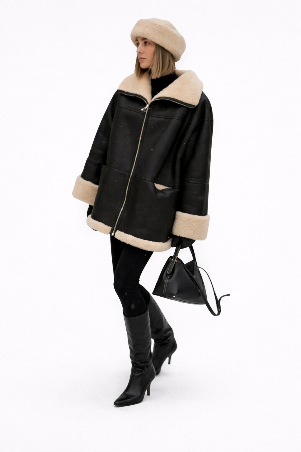 Ania | Veste en Cuir