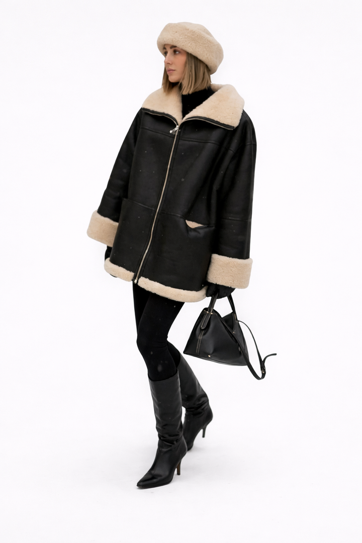 Ania | Veste en Cuir