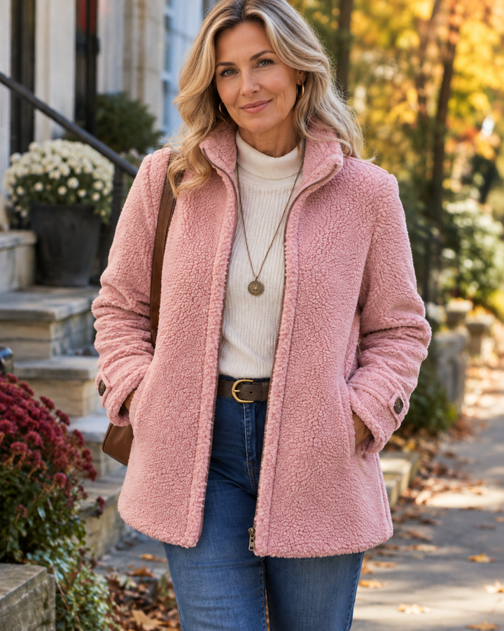 Delilah | Veste Douillette à Col Montant