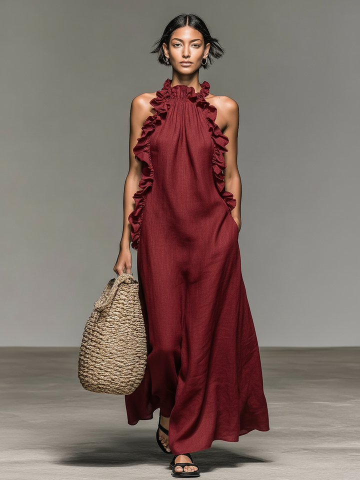Robe longue Gladys™ avec poches