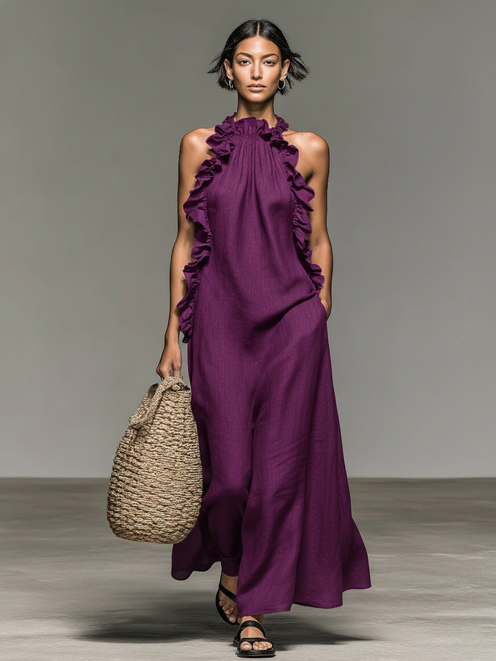 Robe longue Gladys™ avec poches