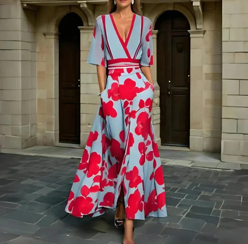 Odette™ | Élégante Robe à Manches
