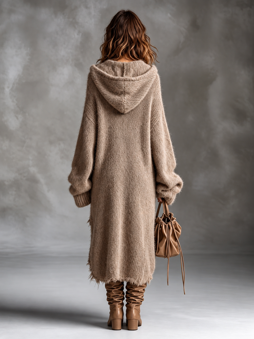 Heather | Robe Midi à Capuche
