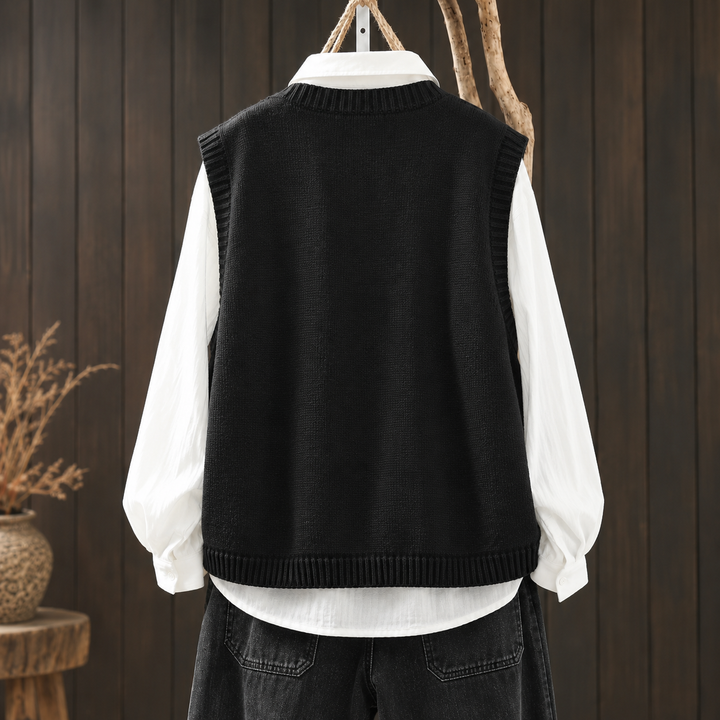Shirley | Gilet en Maille Élégant au Quotidien