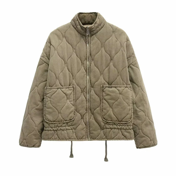 Arnalie - Veste Quotidienne avec Détails de Poche