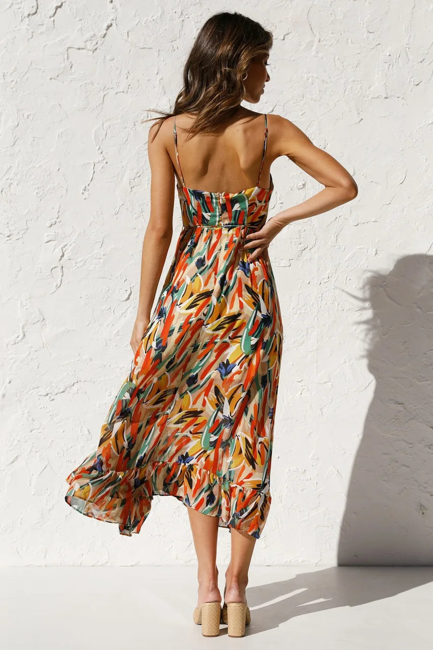 Gisèle™ | Élégante Robe aux Couleurs Classiques