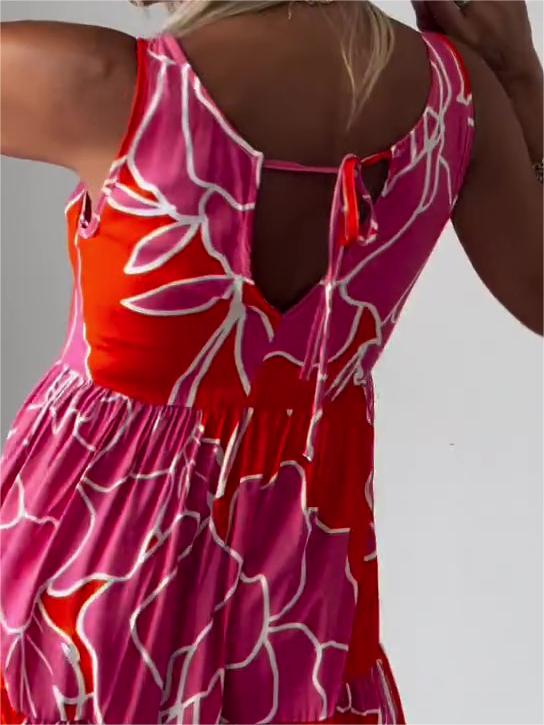 Édith™ | Robe Chic à Motif Floral