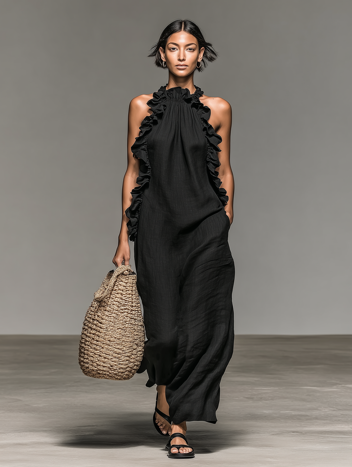 Robe longue Gladys™ avec poches