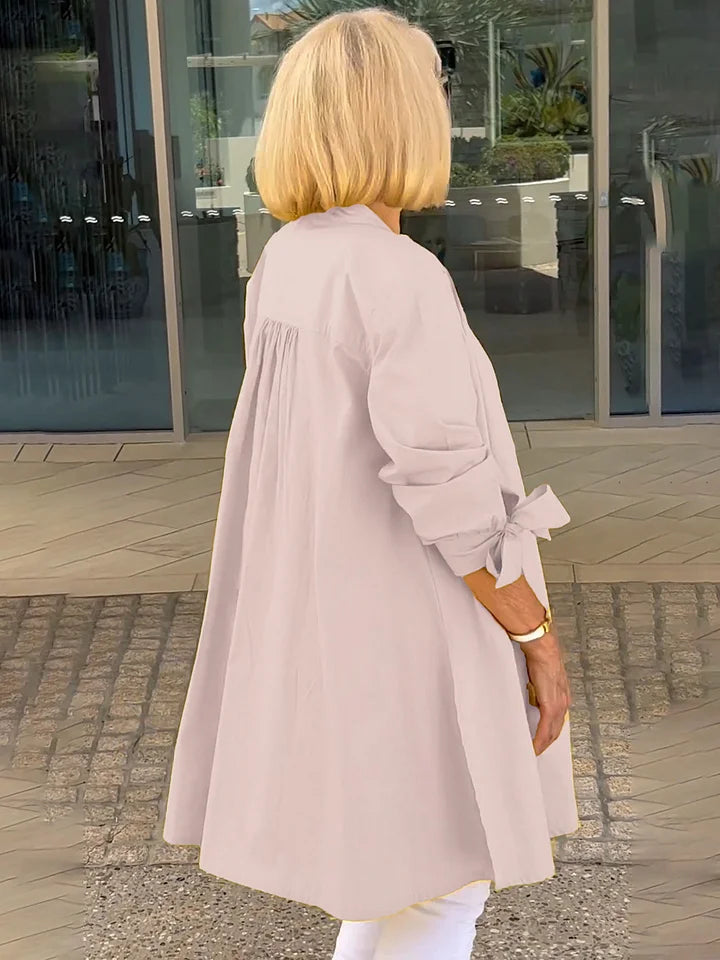 Carlina | Veste Chemise Col Montant
