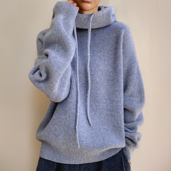 Charlotte™ | Doux Pull d'Automne à Capuche
