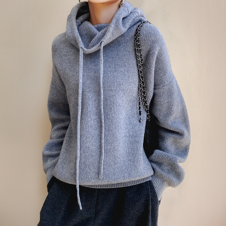 Charlotte™ | Doux Pull d'Automne à Capuche