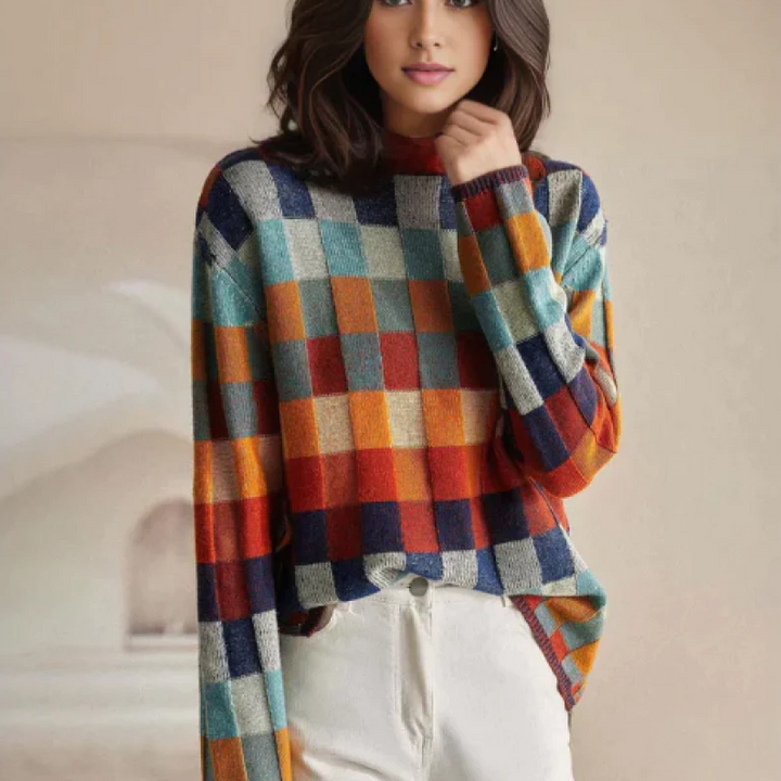 Pull VanGogh Chaud En Cachemire De Luxe