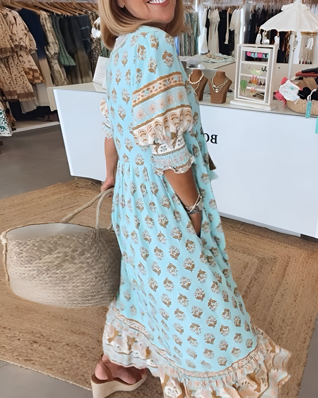 Bérénice™ | Robe d'Été Rayonnante