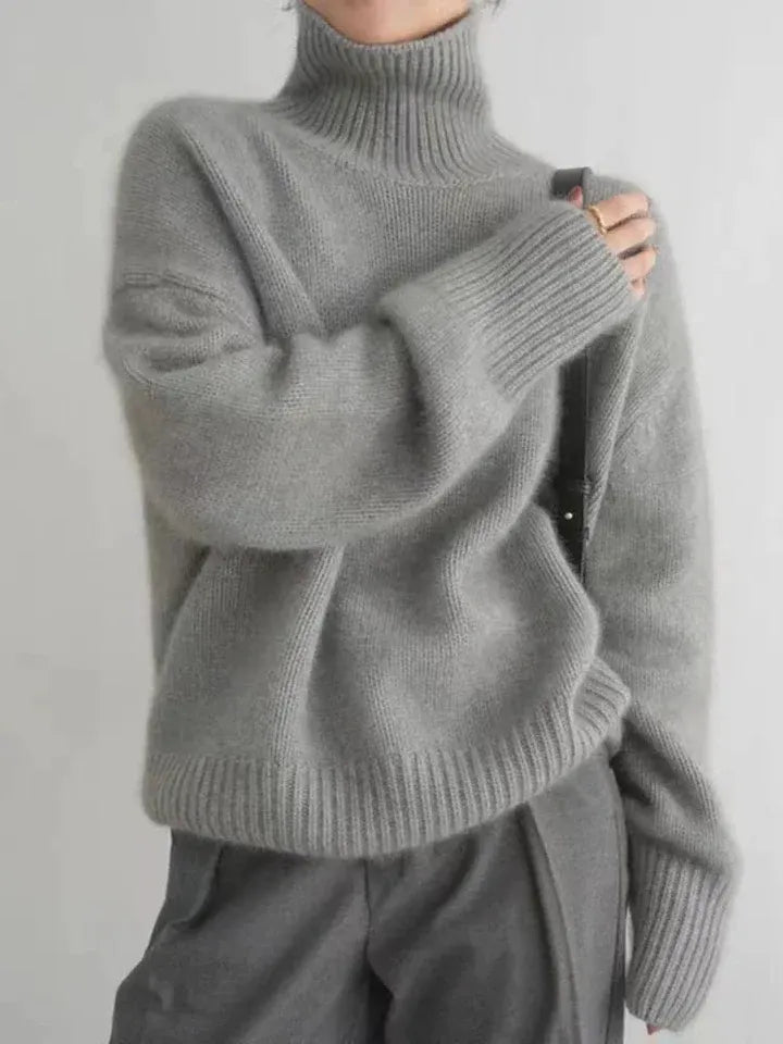 Anna™ | Pull Col Roulé Douillet pour l'Automne