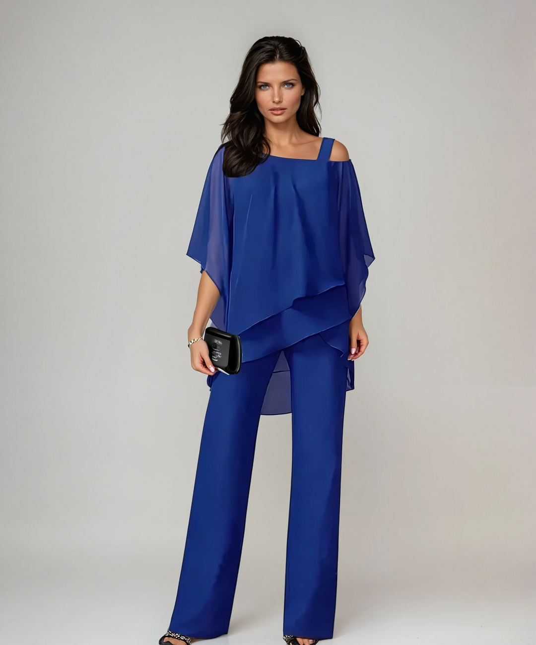 Chloe Paris | Ensemble Deux Pièces Fluide Élégant Lucie