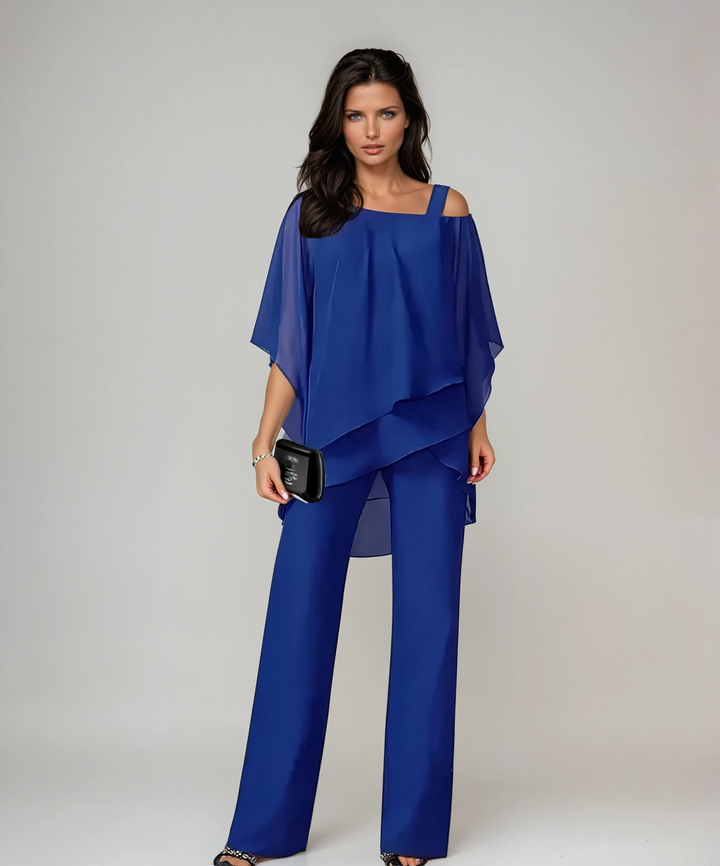 Chloe Paris | Ensemble Deux Pièces Fluide Élégant Lucie