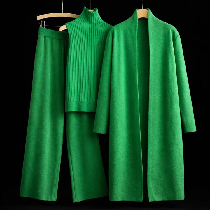 Ensemble en maille "Signature"  de Madeleine Cashmere